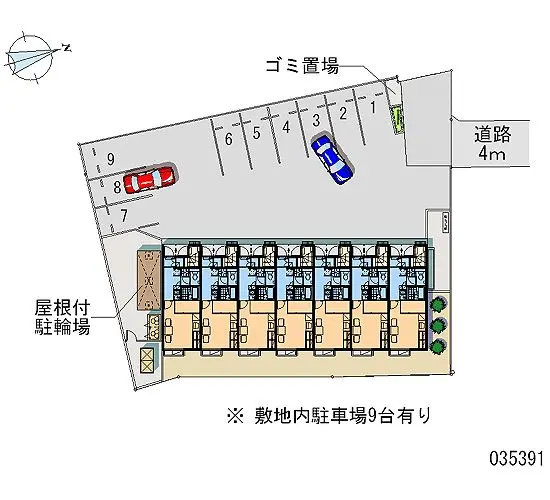 ★手数料０円★岡山市北区御津金川　月極駐車場（LP）